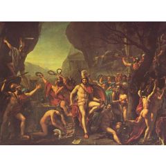 Leonidas at Thermopylae Painting Reproduction