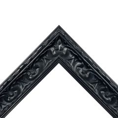 Ornate Black Wood Frame (83806-B)