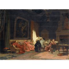 The Missionary’s Adventures Painting Reproduction