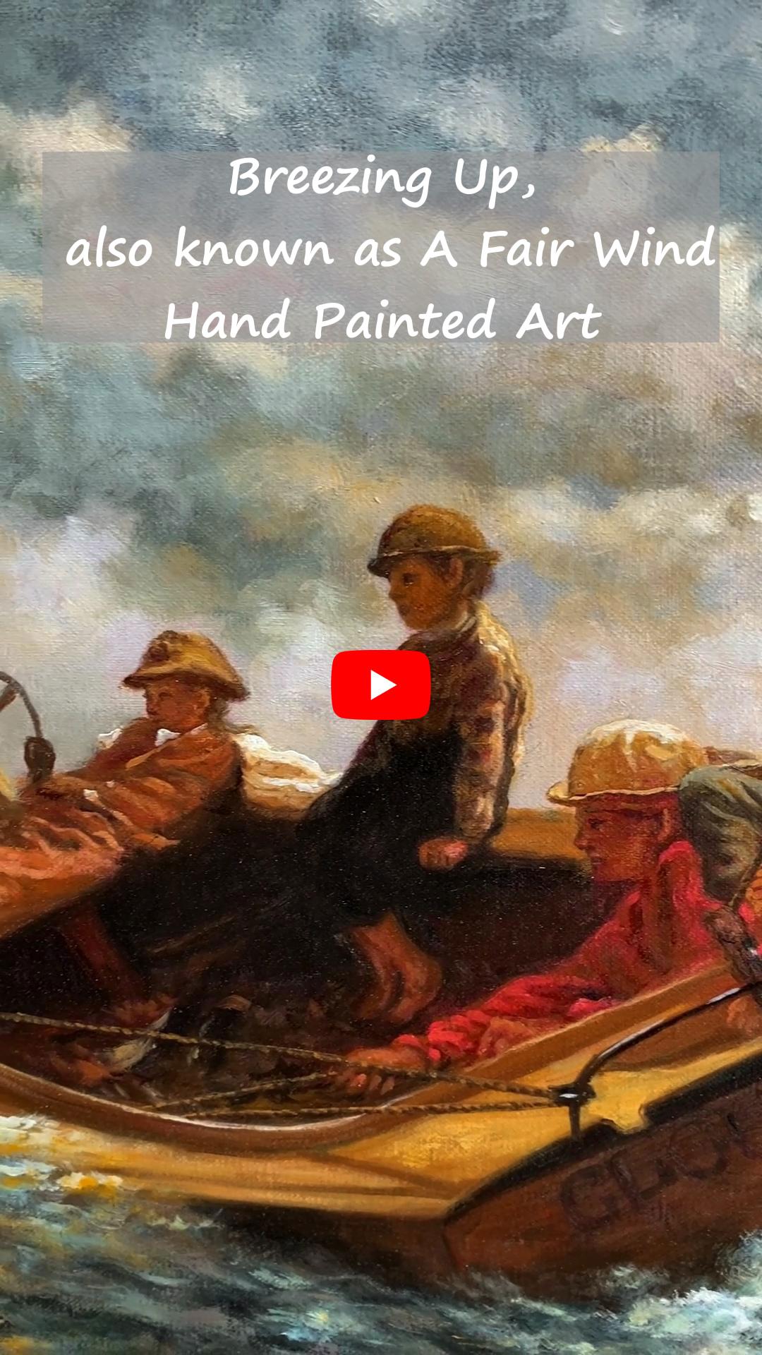 Breezing Up (A Fair Wind) by Winslow Homer