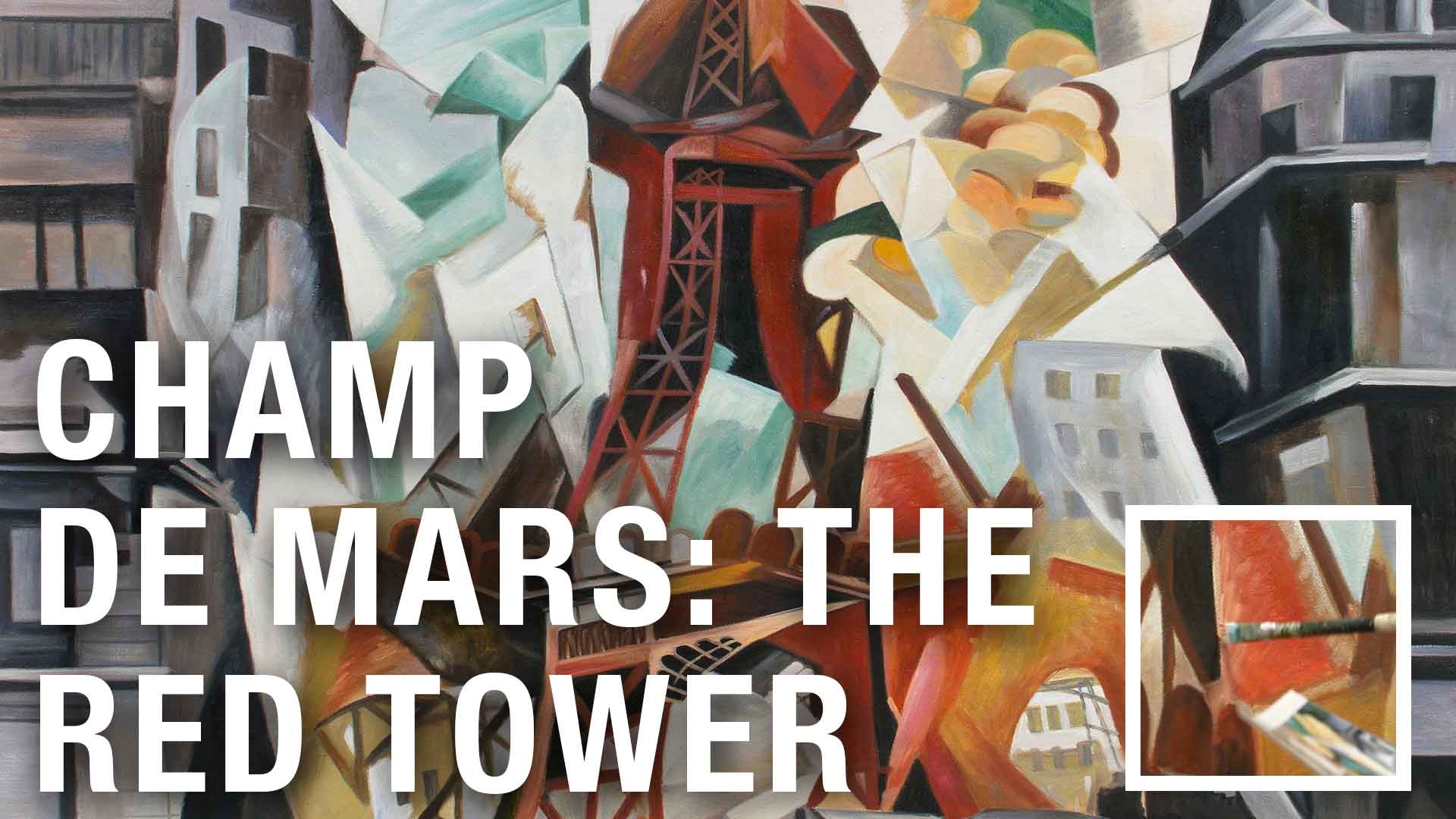 Champ de Mars The Red Tower | Hand Painted Art Reproduction Video
