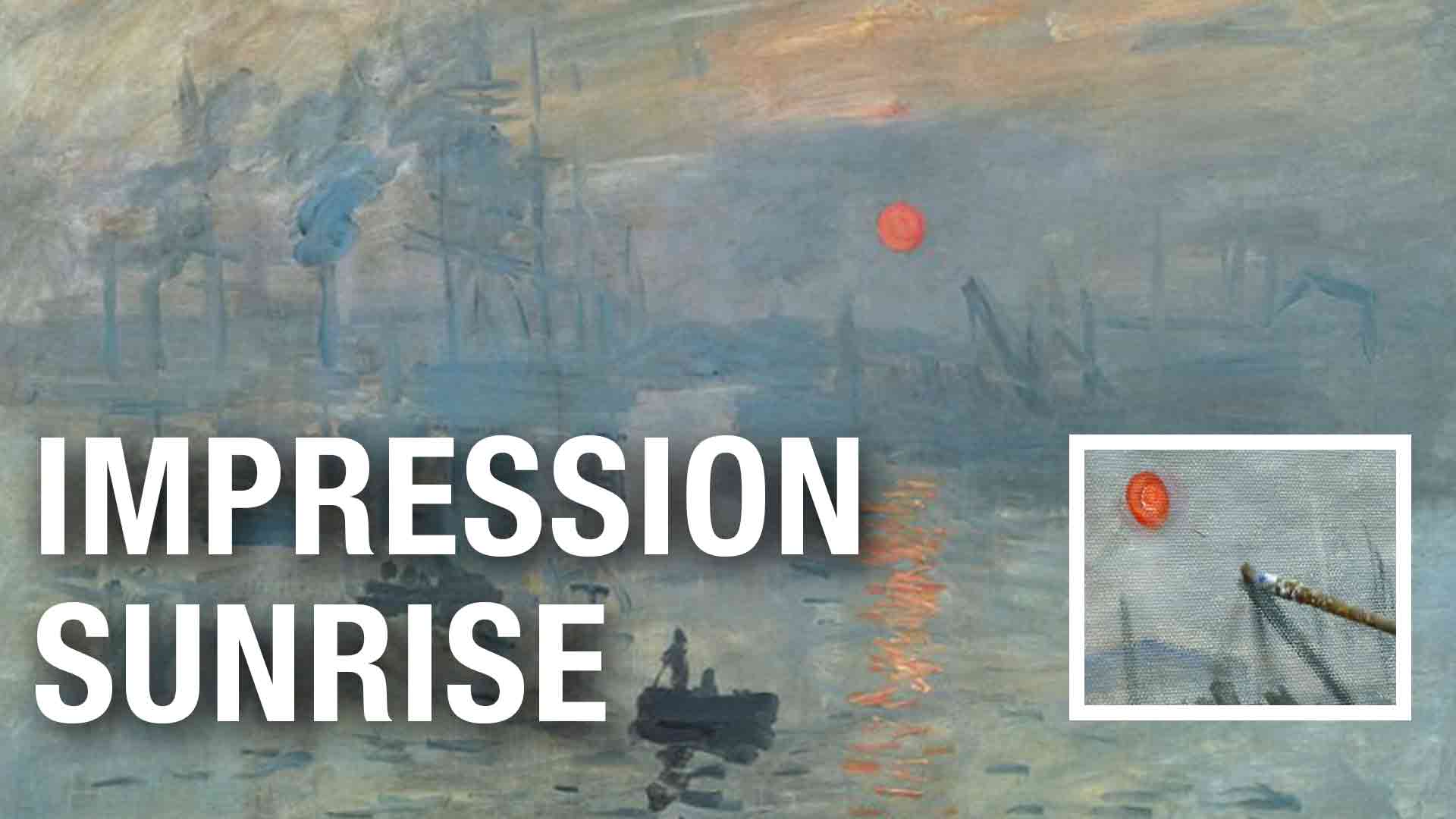 Impression, Sunrise | Hand Painted Art Reproduction Video