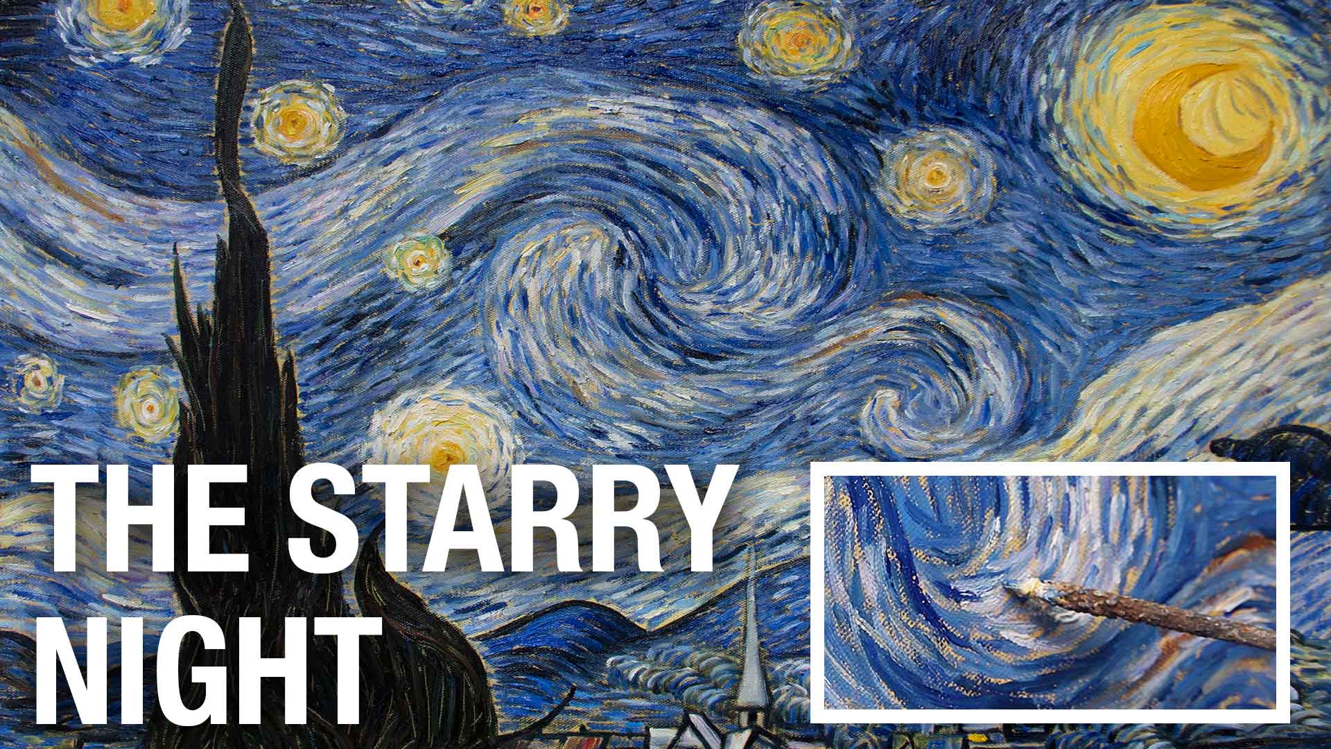 The Starry Night | Hand Painted Art Reproduction Video