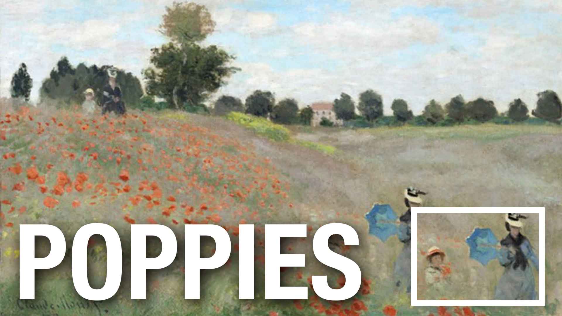 Poppies at Argenteuil | Hand Painted Art Reproduction Video