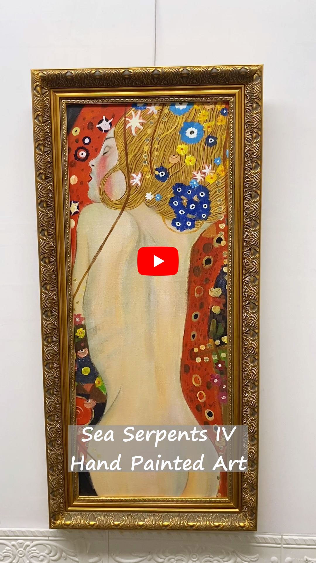 Sea Serpents IV Klimt