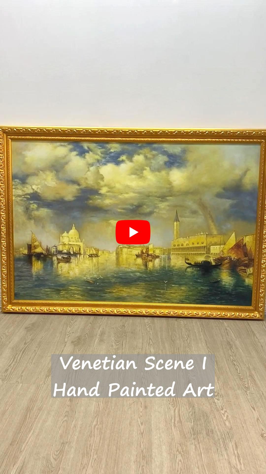 Venetian Scene by Thomas Moran
