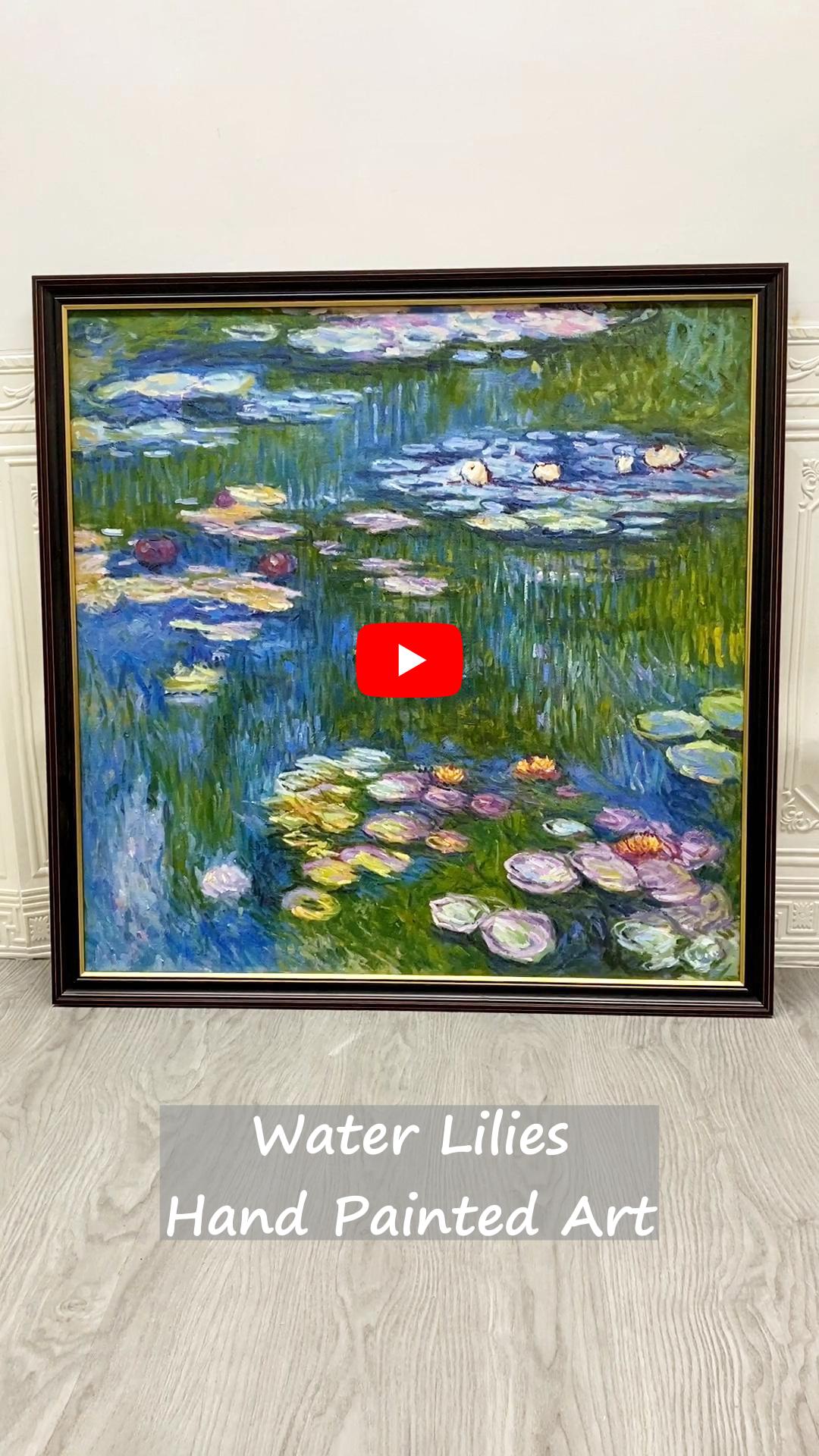Water Lilies 1917 by Claude Monet