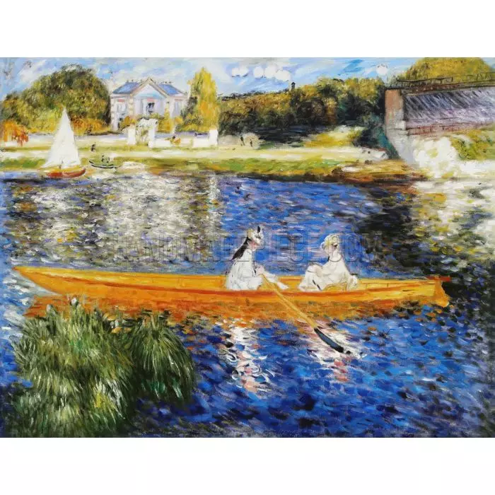 The Seine at Asnieres, also known as The Skiff