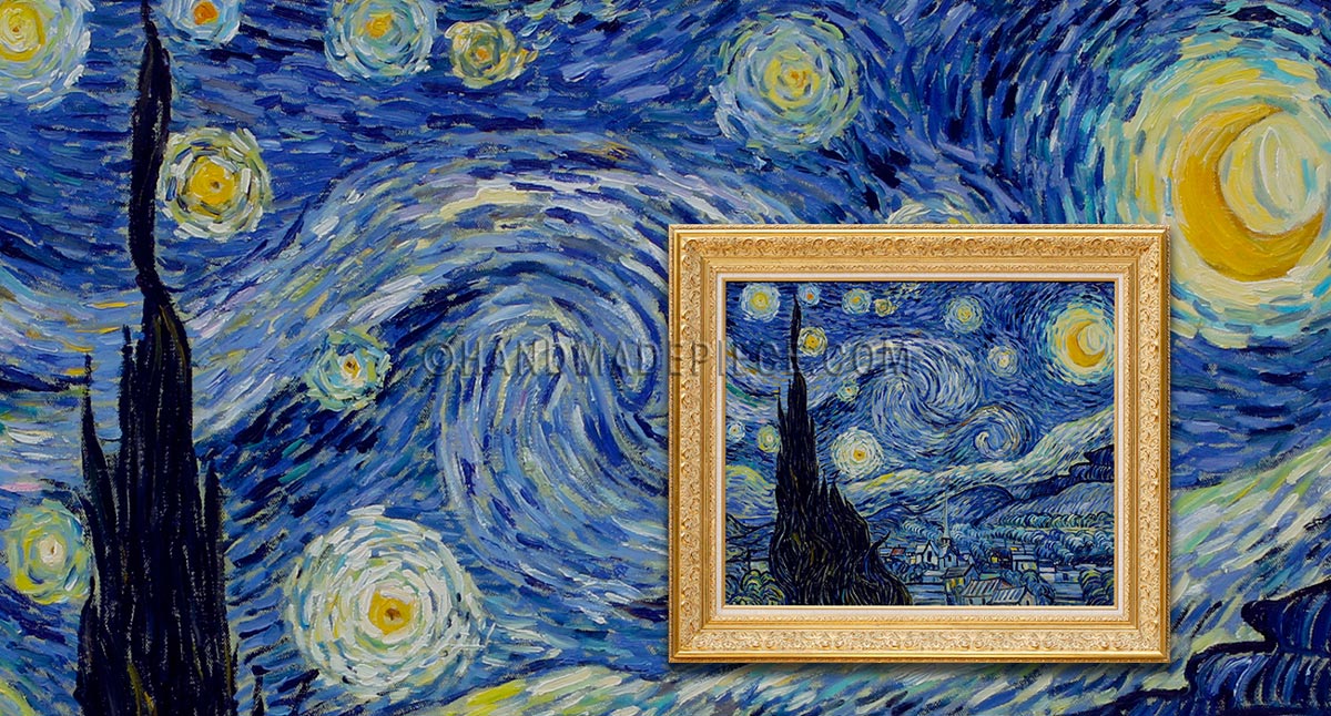The Starry Night by Vincent van Gogh