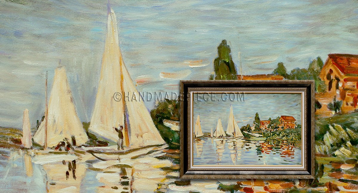 Regatta at Argenteuil by Claude Oscar Monet