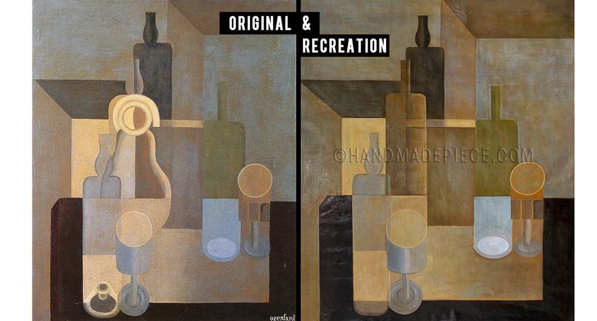 Still Life with Dishes Recreation