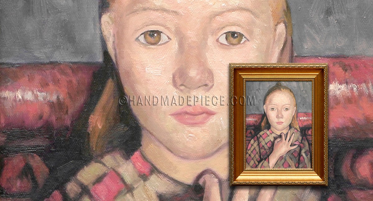 Portrait of a Girl by Paula Modersohn Becker