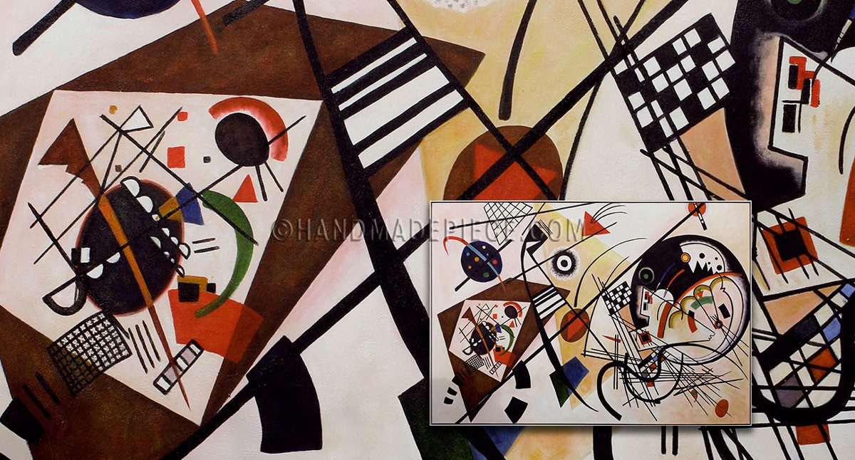 Throughgoing Line by Wassily Kandinsky