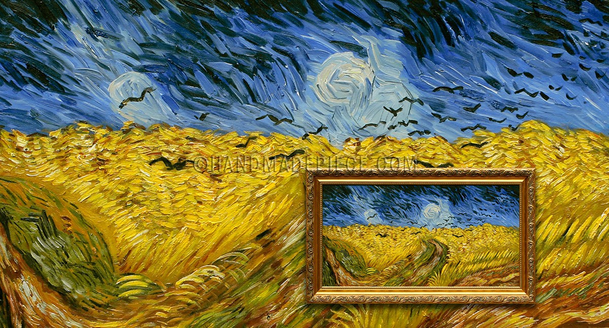 Wheatfield with Crows by Vincent van Gogh