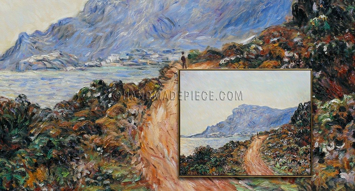 The Corniche of Monaco by Claude Oscar Monet