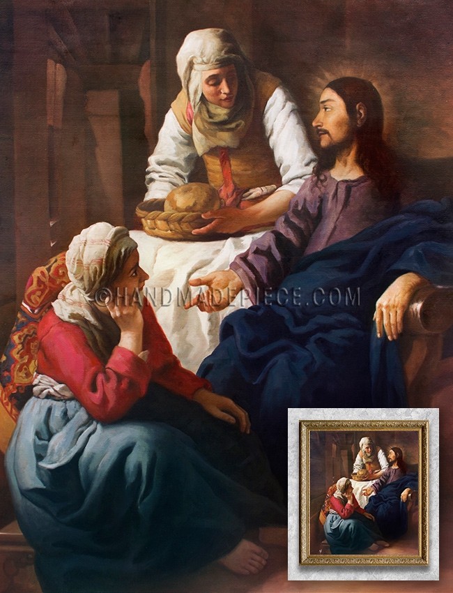 Christ in the House of Martha and Mary