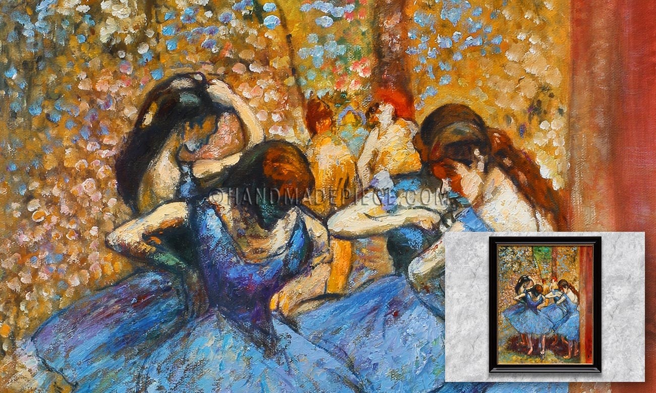 Dancers in Blue
