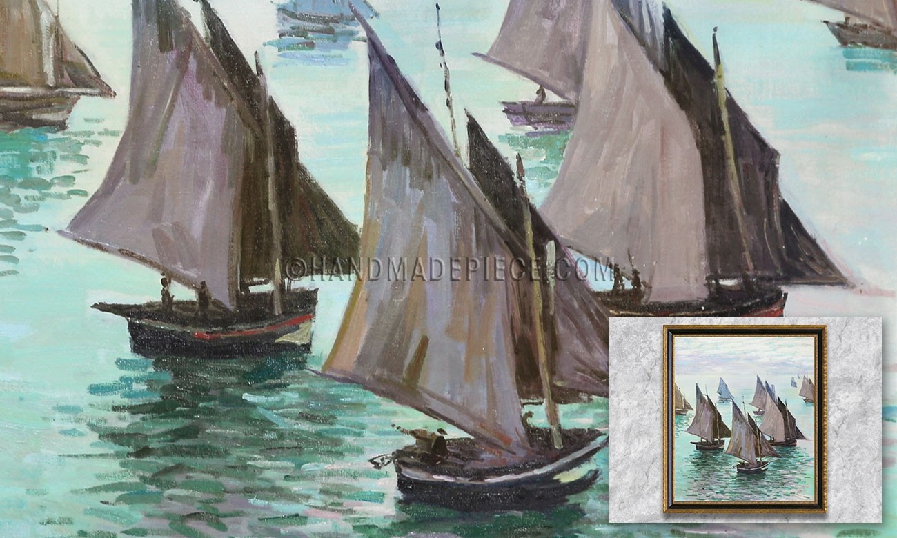 Fishing Boats, Calm Weather