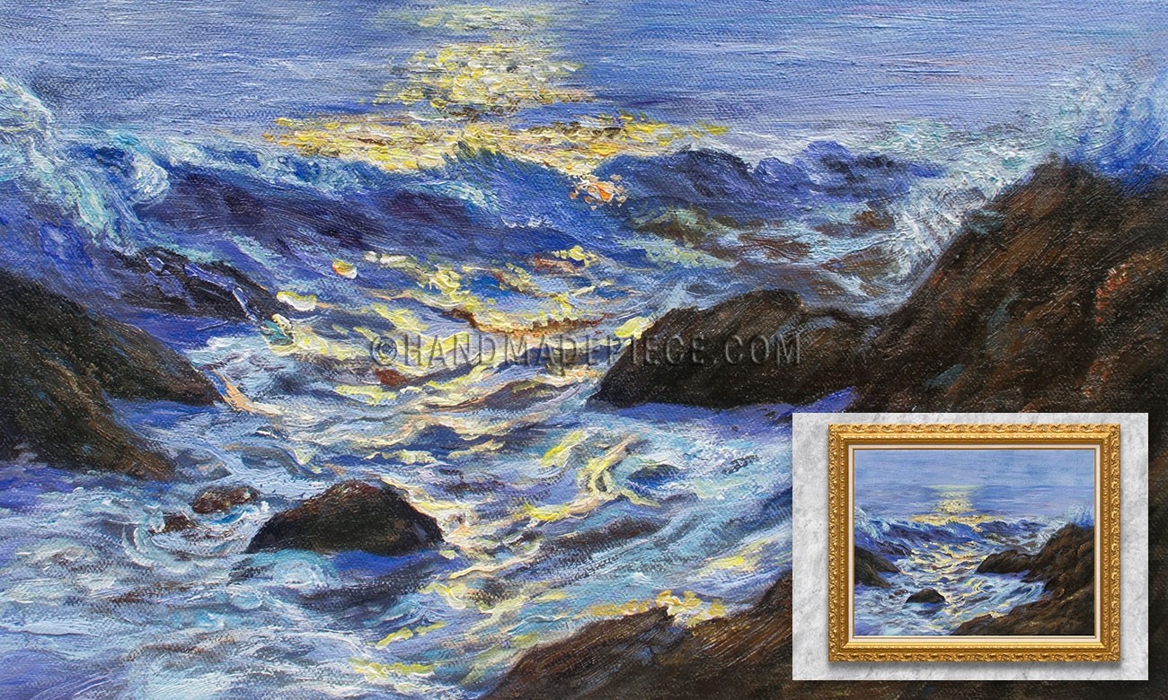 Seascape Moonlight