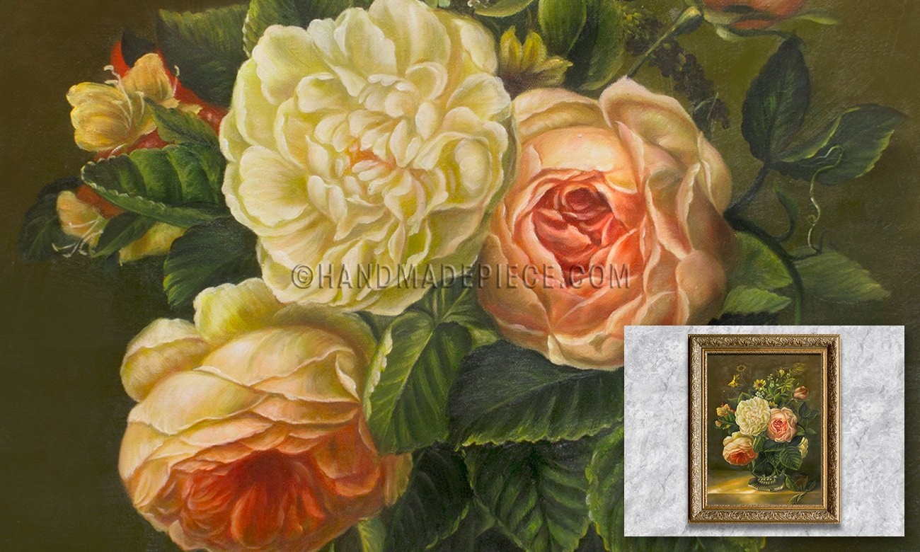 Still-Life with Flowers in a Crystal Vase