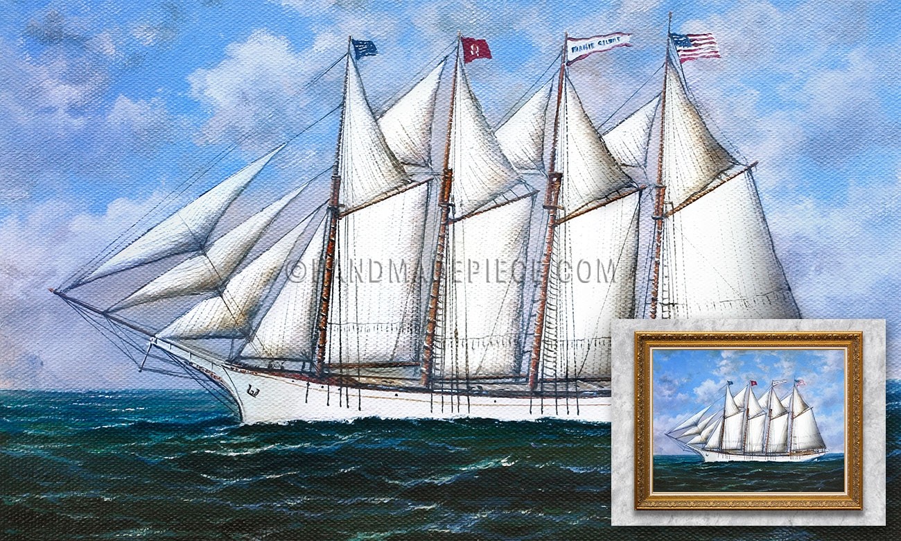 The Sailing Ship 'George W. Truitt, Jr.'